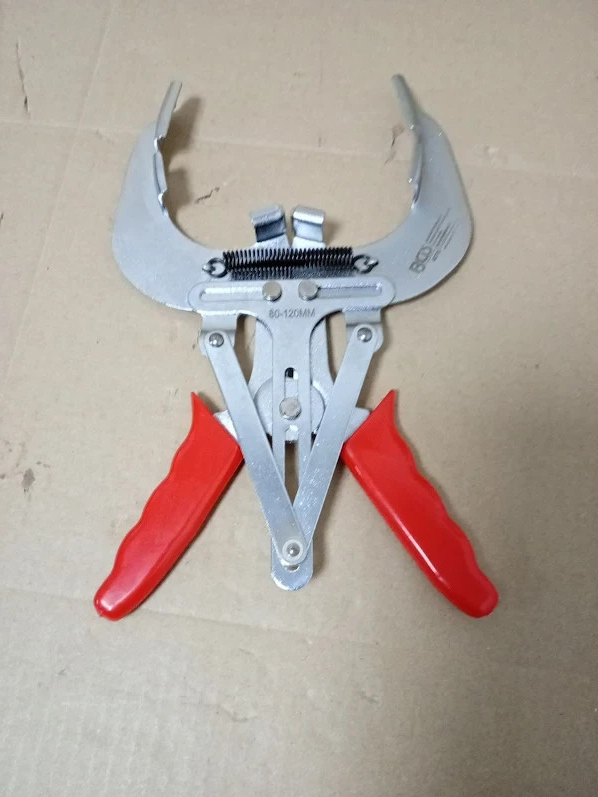 BGS 8370 Piston Ring Pliers 80-120mm Polyvinyl Chloride Rubber Multicoloured