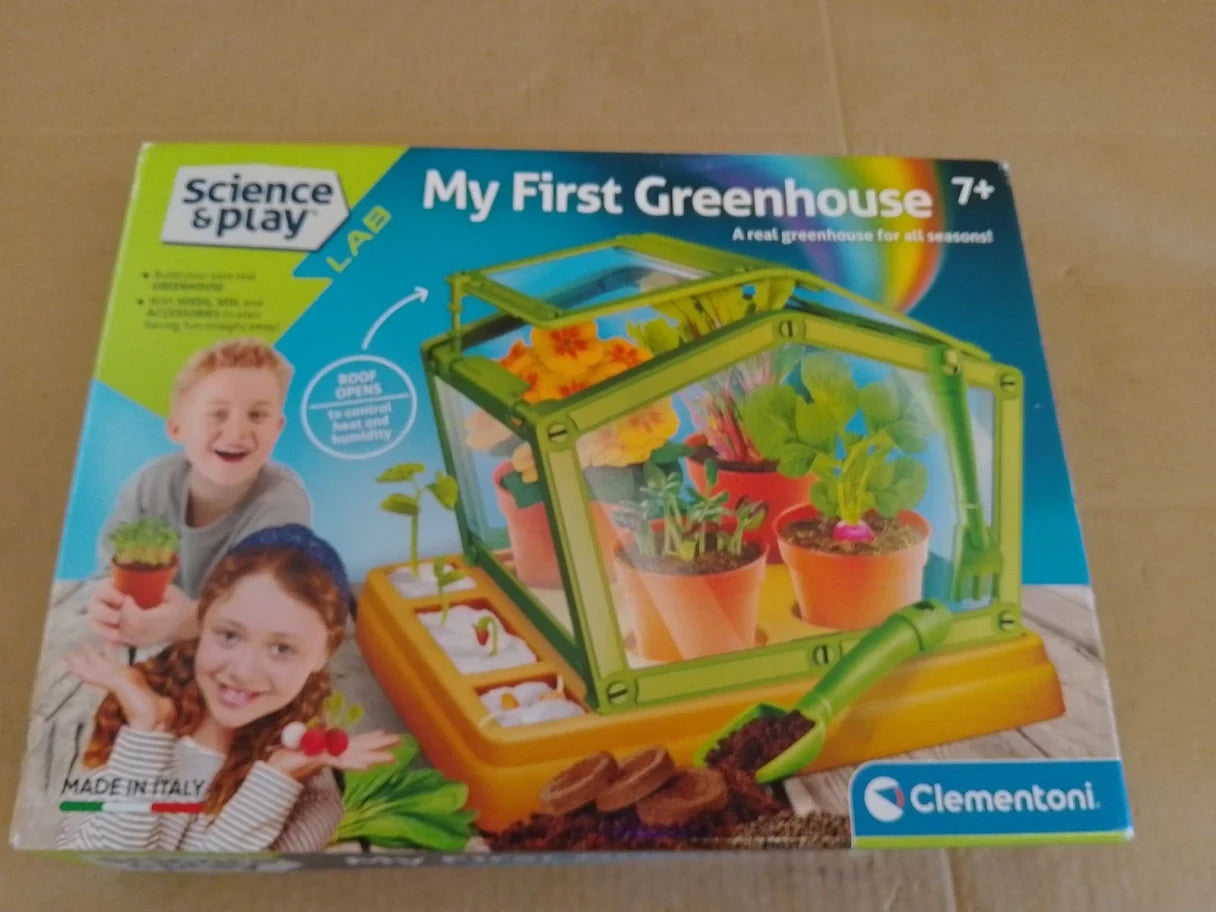 My First Greenhouse Clementoni Biology 7+
