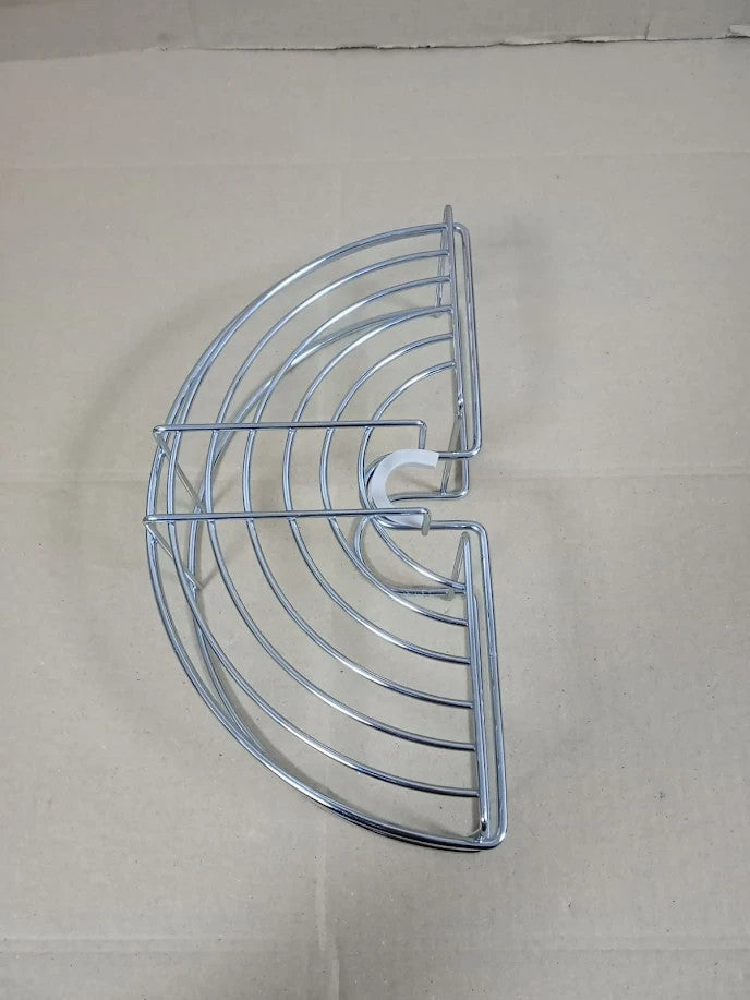 Croydex Clip On Riser Rail Shower Caddy Chrome Rust Free Bathroom Storage