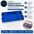 Trimits Embroidery Thread Organiser 30 Shade Slots Needlework Cross Stitch