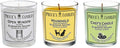 Prices Candles Set Of 3 Mixed Scent Jar Candles Fresh Air Range Bundle New