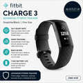 Fitbit Charge 3 Advanced Fitness Heart Rate Swim Calorie Sleep Tracking