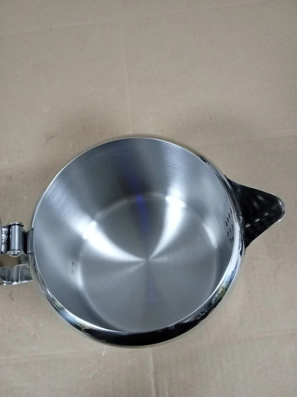 Olympia Concorde Teapot St Mirror Finish 1830ml 61.87fl oz Stainless Steel