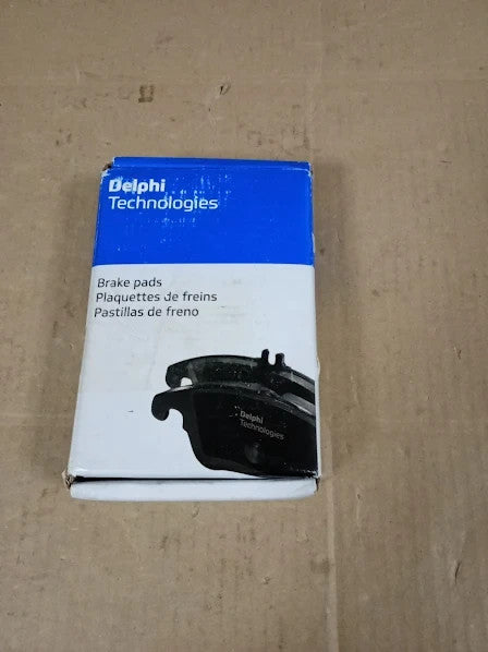 Delphi LP565 Brake Pad Alloy Steel 2.028 Lb Rear 12.4x9.2x9.2cm New