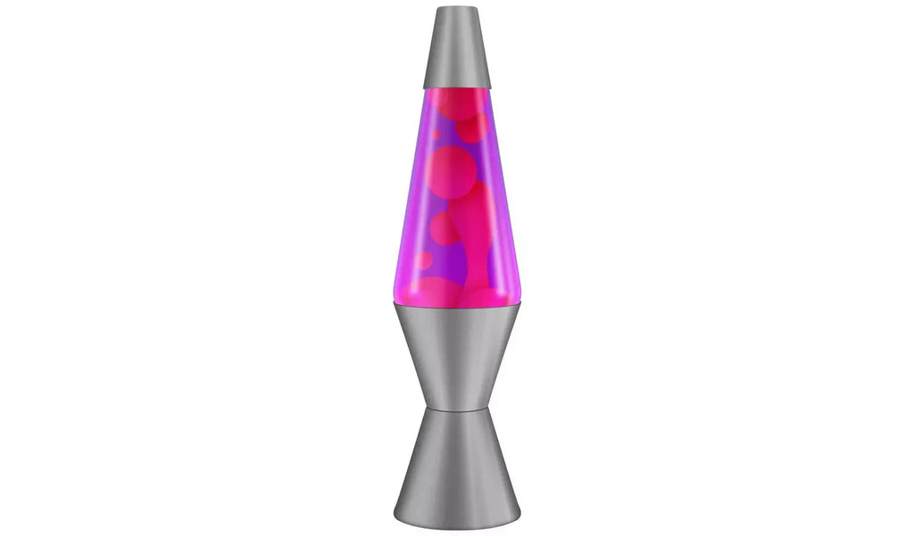 Fuchsia Mirage Lava Lamp 14.5in Pink Violet Decorative Light Quality Design New