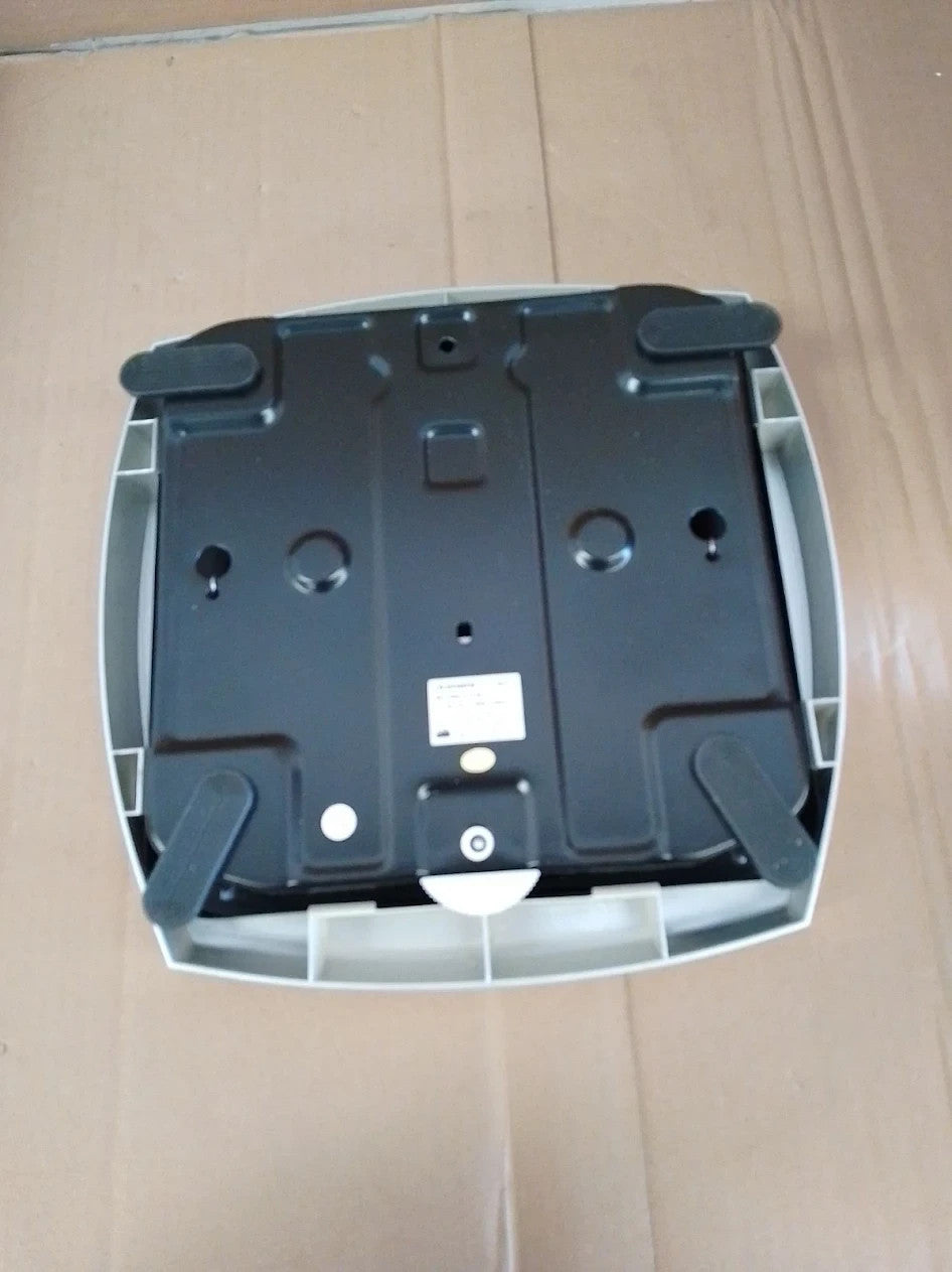 Salter Mechanical Bathroom Scales Black Easy Read 5.5x30x30cm 135kg Capacity