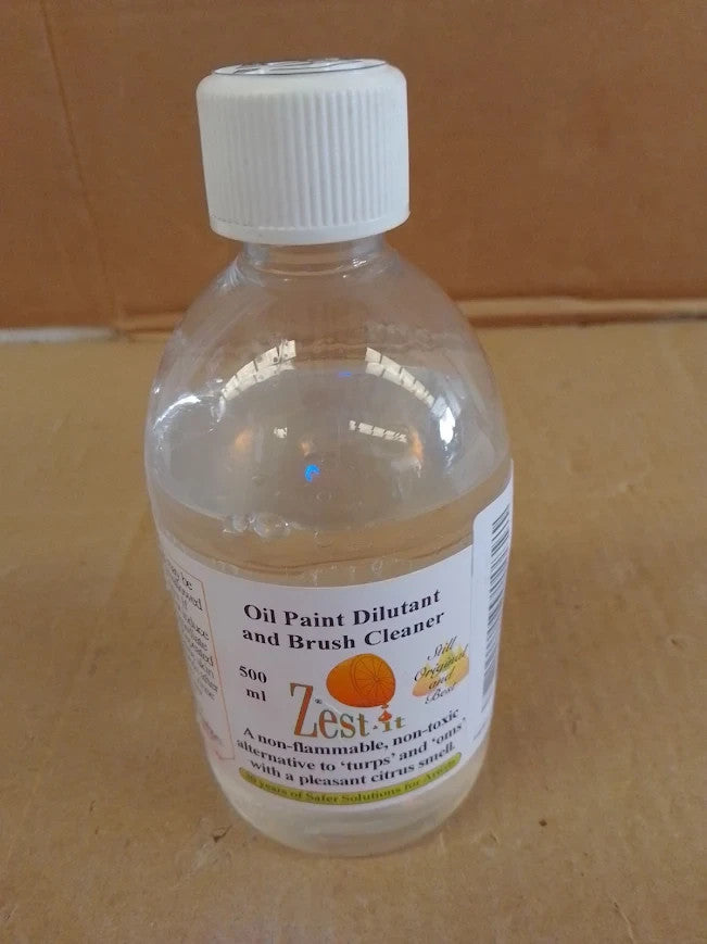 Zest It Dilatant Oil Brush Cleaner CCZ500 Non flammable Non Toxic 500ml