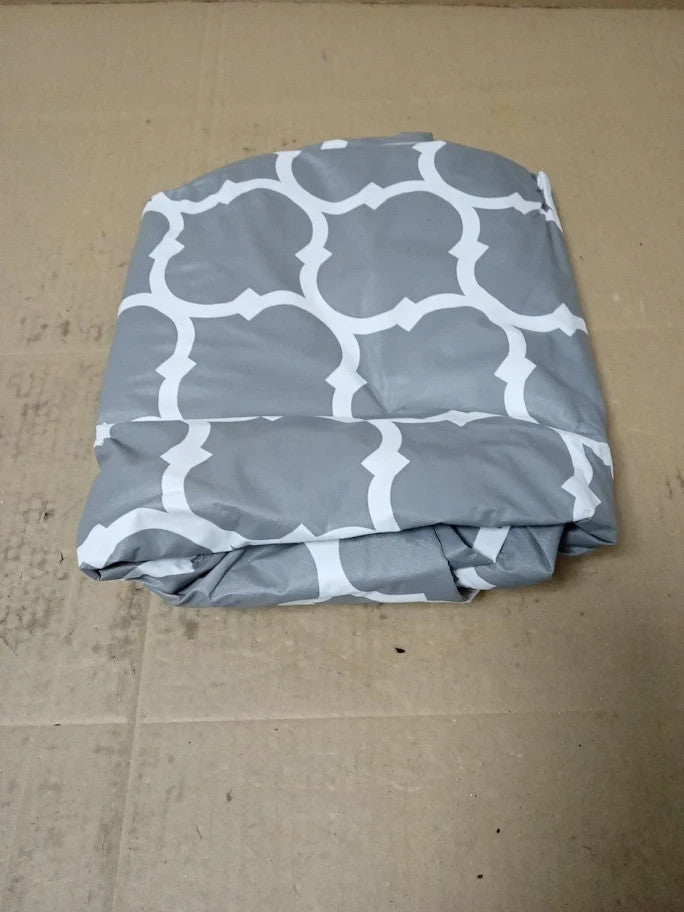 1pc Waterproof Round Tablecloth Elastic Edged Fitted Table Cover 110x90cm New