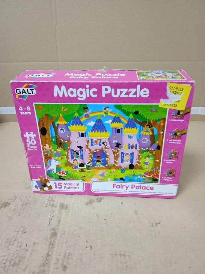 Galt Toys Magic Puzzle Fairy Palace Magical Patches Jigsaw 4+ New