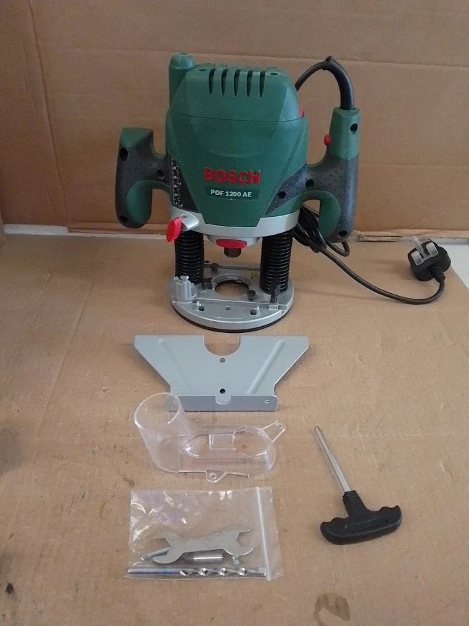 Bosch Home And Garden Router POF 1200 AE 1200W Corded Electric Pale Green