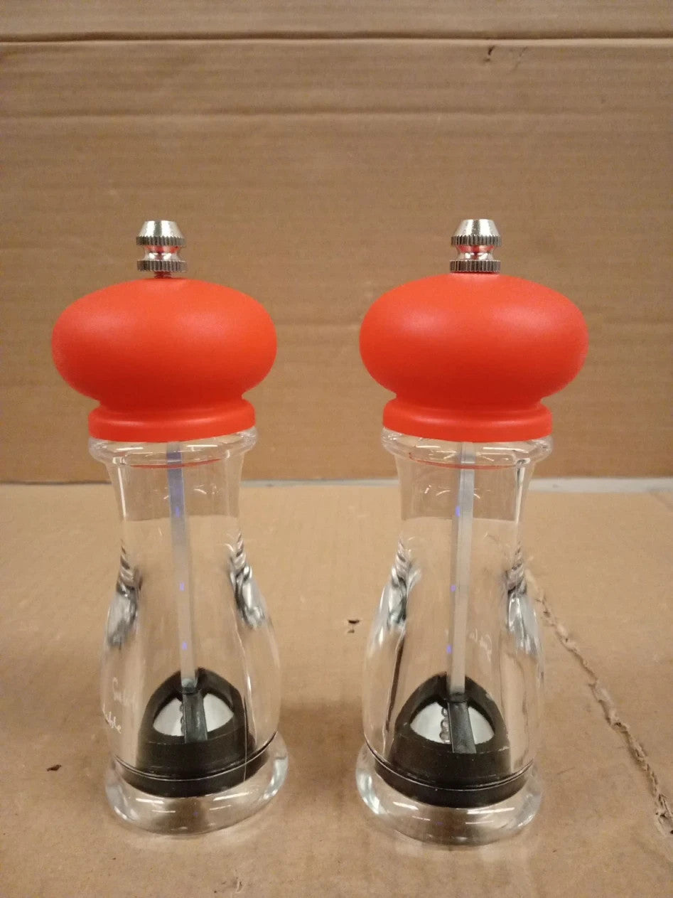 Sur La Table SLT847053ORG Salt & Pepper Mill Ceramic Orange 2 Pack Manual