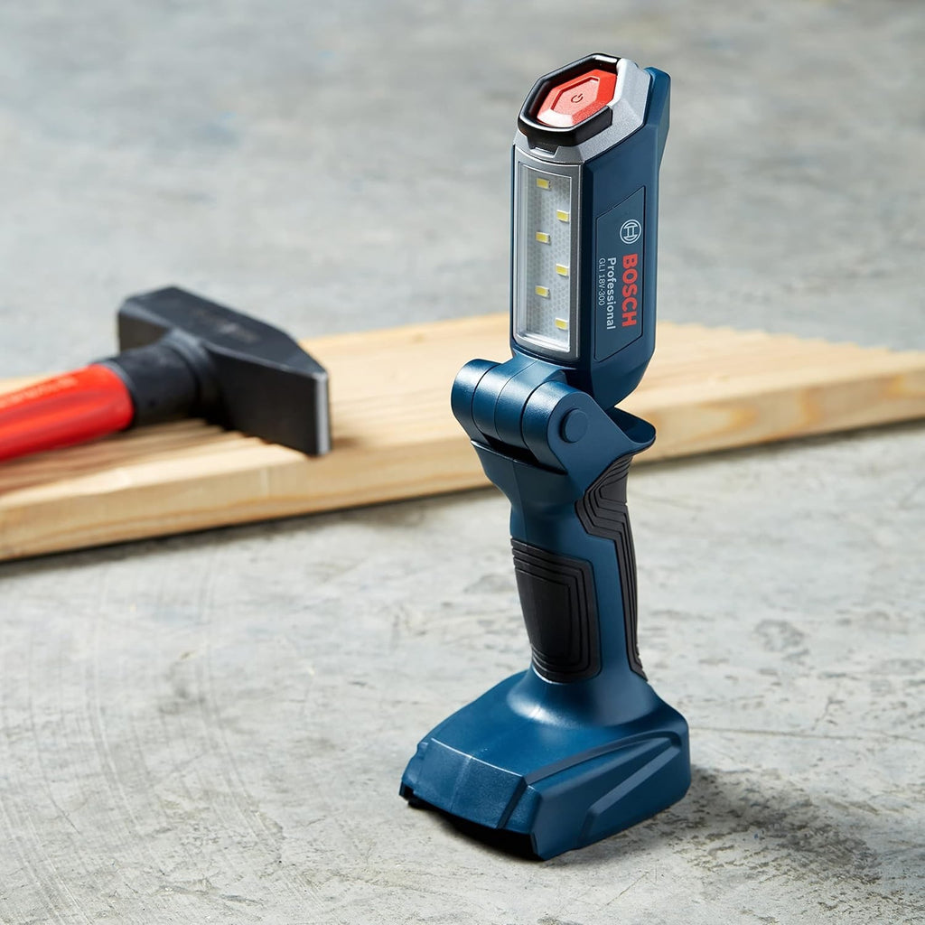 Bosch GLI 18V 300 Professional Cordless LED Floodlight Lumen Blue No Battery New