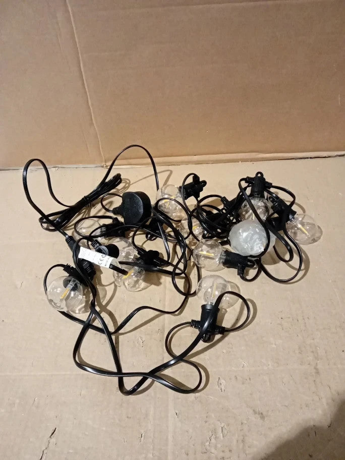 Zotoyi String Lights Outdoor Mains Powered 25FT G40 Globe String Lights 7m New