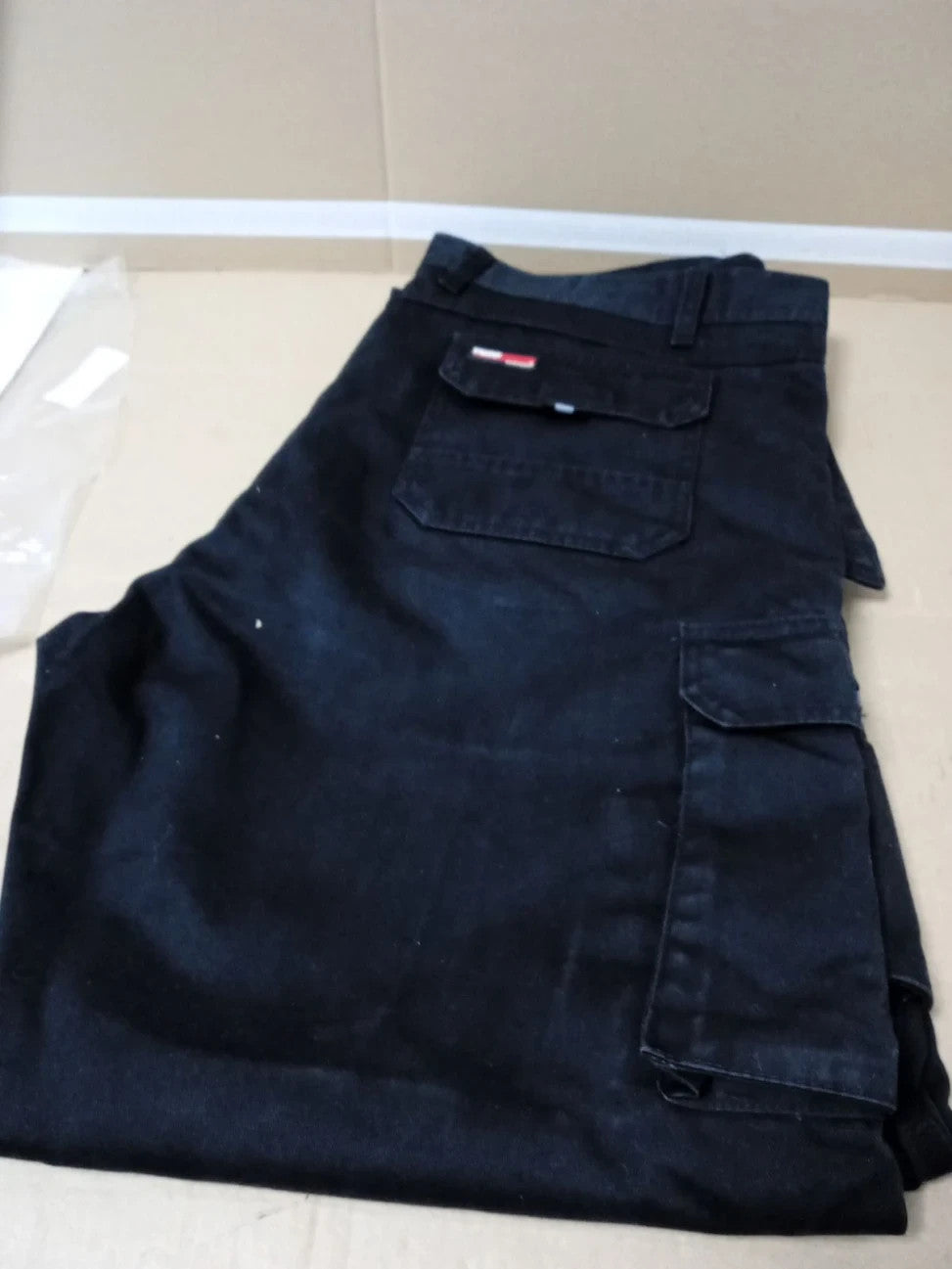 TuffStuff Pro Work Trousers Heavy Duty Tradesman W42in L32.5in Knee Pockets New