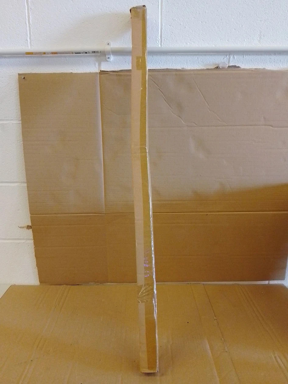 HomeTelescopic Shower Rail Black 1020x41cm Extends 105cm To 194cm