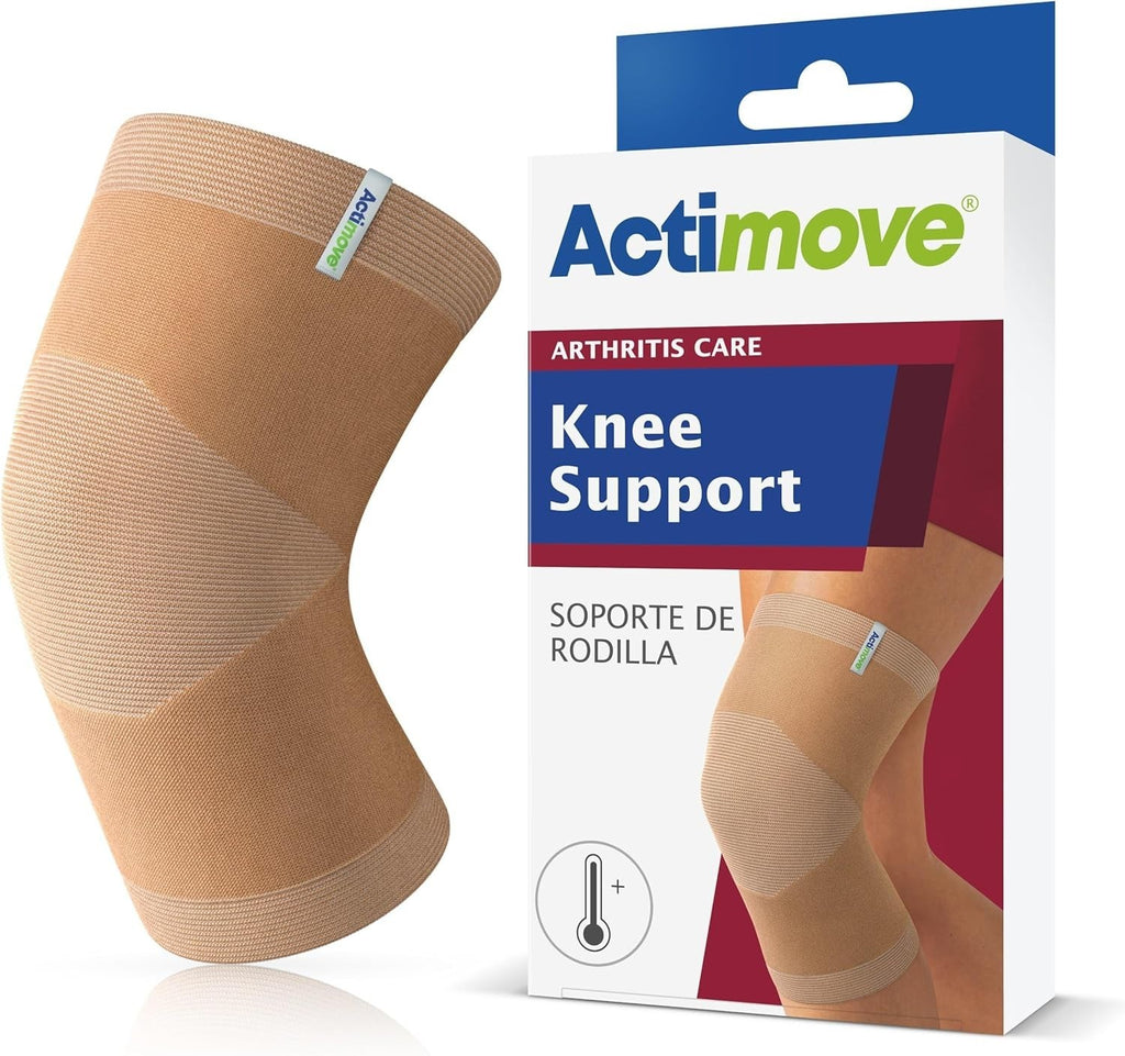 Actimove Arthritis Care Knee Support Beige XL Light Compression Warmth Brace New