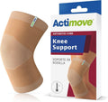 Actimove Arthritis Care Knee Support Beige XL Light Compression Warmth Brace New
