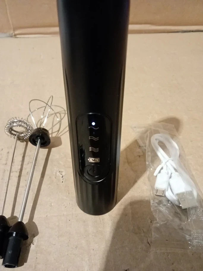 Milk Frother Handheld Whisk Electric Stirrer USB 9X244mm Foam Maker New