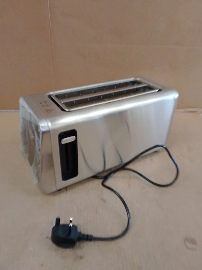 Yabano Smart Toaster 4 Slice Stainless Steel Toaster Touchscreen Memory Function