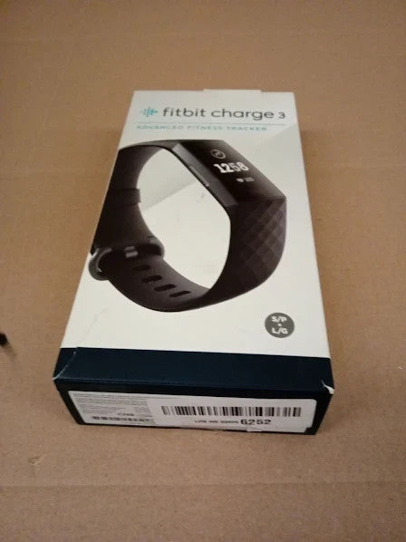 Fitbit Charge 3 Advanced Fitness Tracker Heart Rate Swim Calorie Sleep 19in