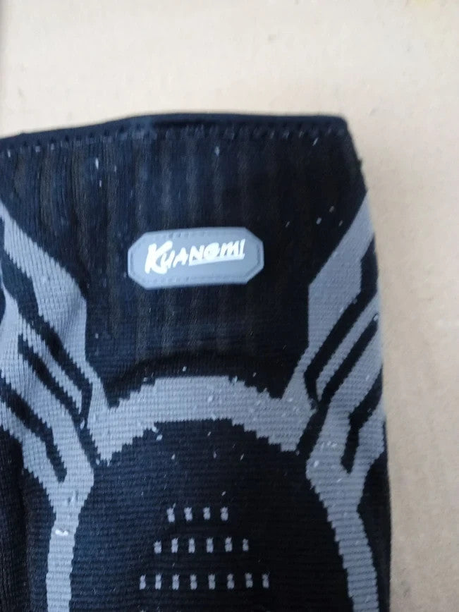 Kuangmi Knob Knee Brace Pain Relief Support Patella Gel Pad Right Large