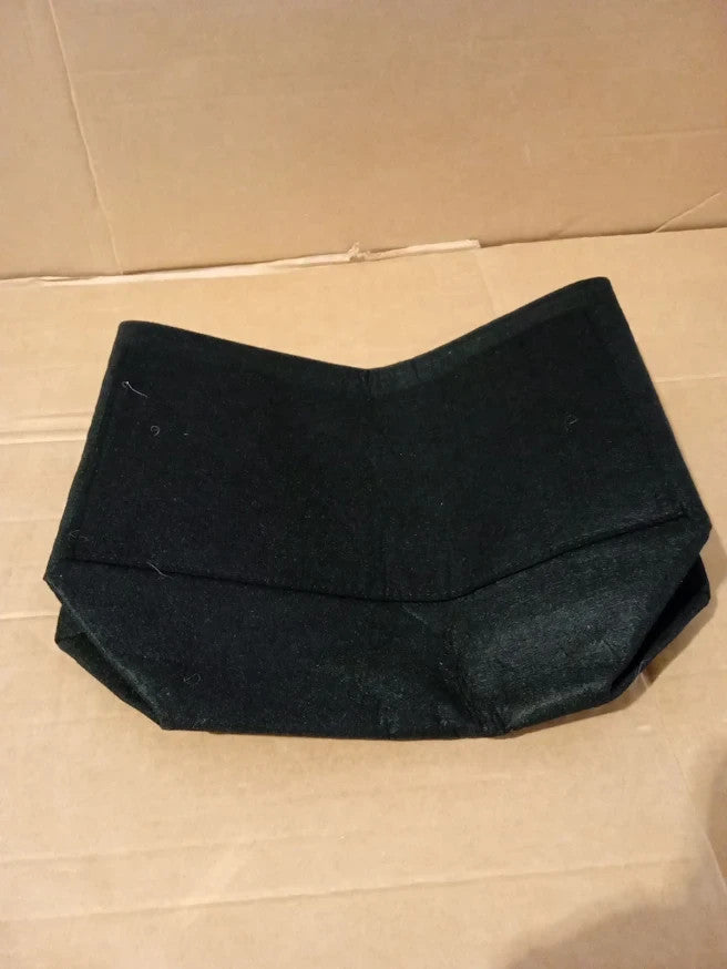 Black XL Felt Purse Organiser Insert Tote Bag Liner Multi Pockets Women New