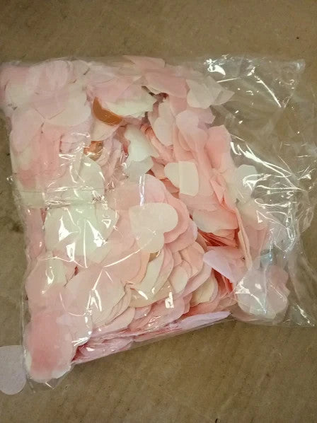 12000pcs Heart Shaped Confetti Weddings 100g Biodegradable Paper Confetti New