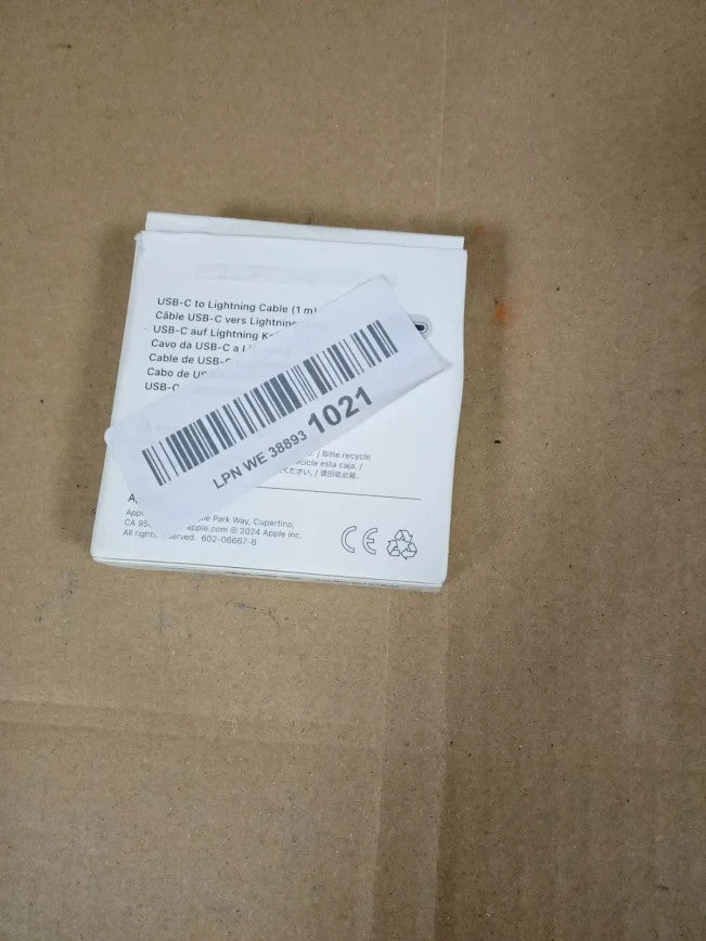 Apple USB C To Charger Cable Fast Charging White 1m New