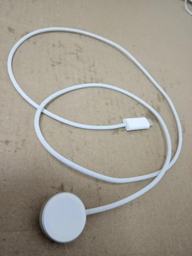 Apple Watch Magnetic Fast Charger To USB C Cable 1m White New