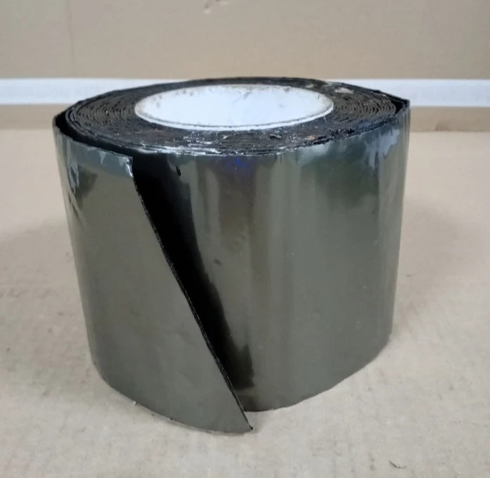 Sika Black Jack Flashing Tape 100mmx10m Self Adhesive Lead Look Roll Design