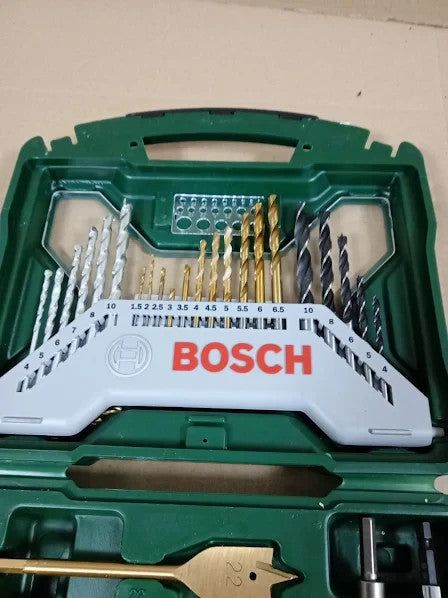 Bosch X Line Titanium Screwdriver Bit Set Wood Masonry Metal Accs Drill New