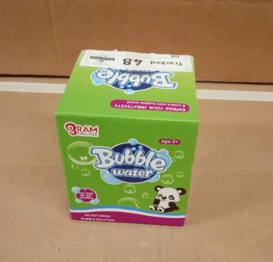 Ram Bubbles Kids Bubble Wands 5ml Garden Party Bag Filler 3+ Design New