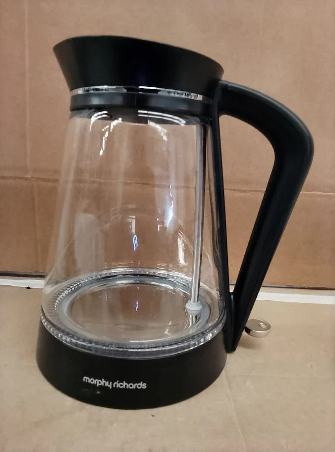 Morphy Richards Glass Kettle 1.7L Illuminated Premium Glass 3kw Rapid Boil