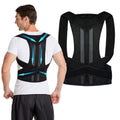 Posture Corrector Back Support Belt Adjustable Lumbar Shoulder Brace Unisex New