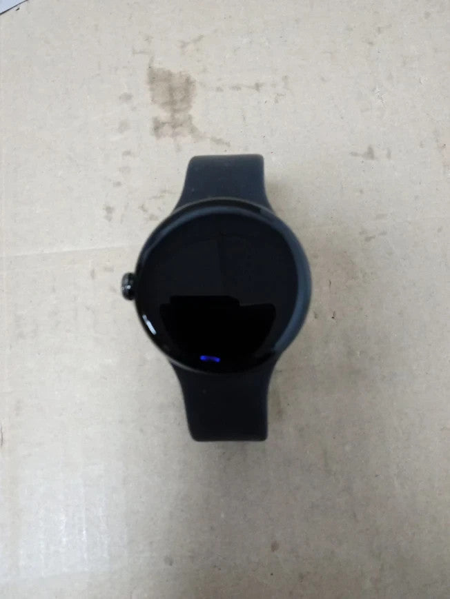 Google Smartwatch USB Black Obsidian Strap One Size 41mm