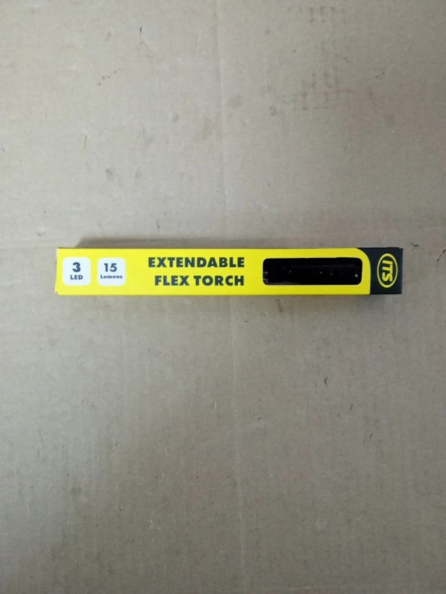 Its Extendable Flex Torch 3 Led 15 Lumens New