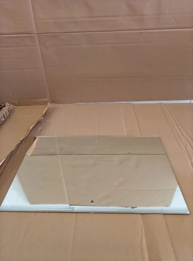 Argos Home Silver Drilled Bathroom Wall Mounted Mirror 45x30cm New