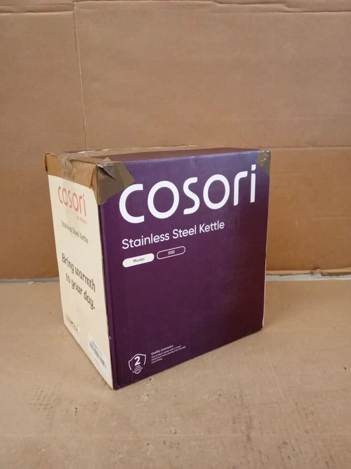 Cosori Kettle Plastic Free Water Contact Kettles Electric Brushed Stainless