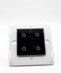 BG Evolve Touch Dimmer Switch Double Slave 2 Way Trailing Edge Matt Black New