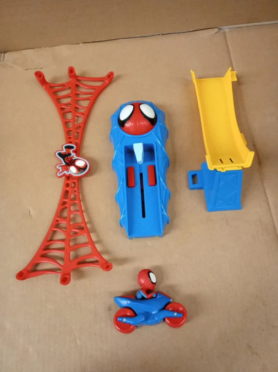 MARVEL Spidey His Amazing Friends Amazing Metals Super Loop Track Set 28in 360°