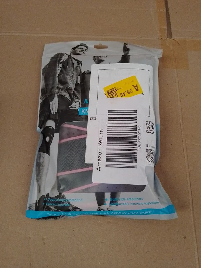 Abyon Knee Support Unisex Adjustable Non Slip Knee Brace Side 4XL/5XL New