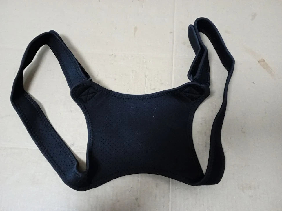 Conponous Posture Corrector Men Women Shoulder Back Brace Blackone L-XL New