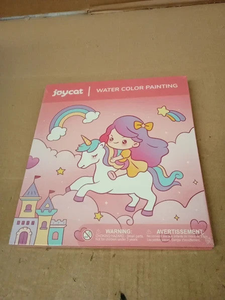 Joycat Paint Water Coloring Books Watercolor Painting Set 14.9 Ounce 2+ New
