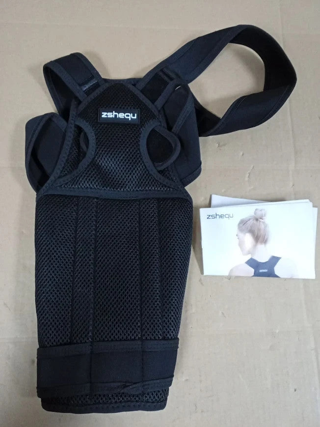 Zshequ Back Support Brace Posture Corrector Adjustable Shoulder Neck Small New