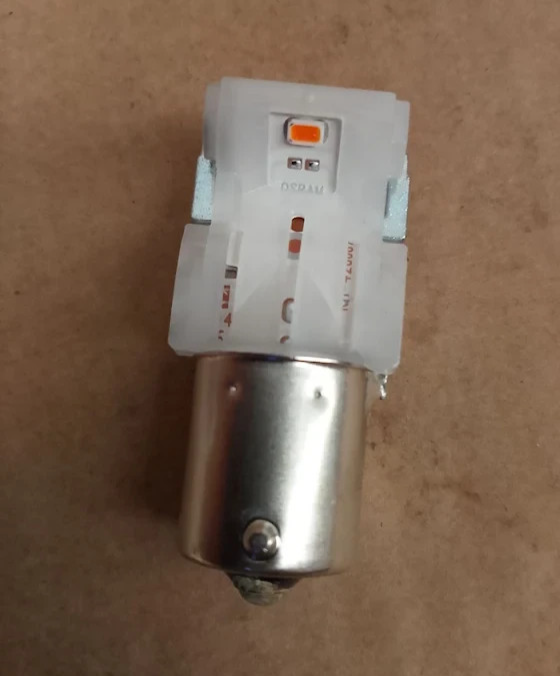 OSRAM LEDriving SL P21W Amber LED Bulbs Twin Pack Off Road Use Only Durable