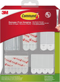 Command Picture Hanging Kit Assorted Adhesive Strips Hangers Framed Pictures