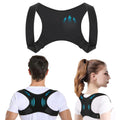 Conponous Posture Corrector Men Women Shoulder Back Brace Blackone L-XL New