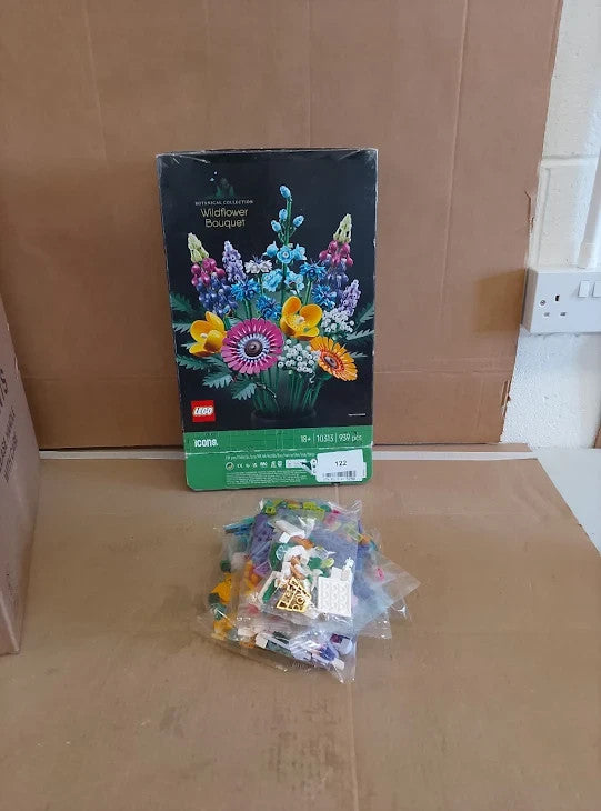 Lego Botanicals Wildflower Bouquet Set Artificial Flowers Poppies New