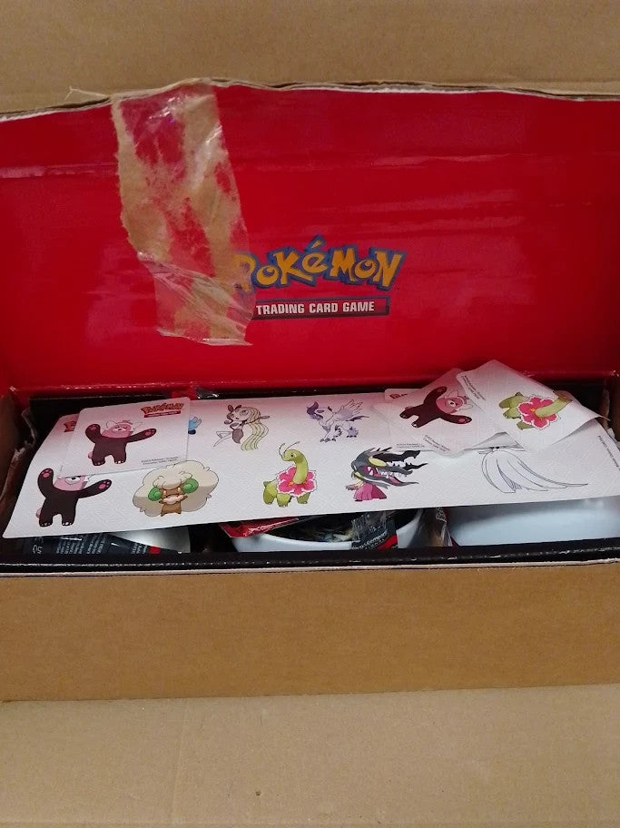 Pokemon TCG Ball Tin Bundle Premier Ball Repeat Booster Packs Sticker Sheets