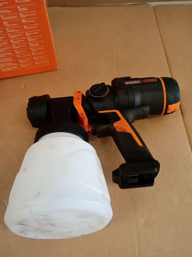 Worx WX020.9 18V 20V MAX Cordless HVLP Paint Sprayer Tool Only Black